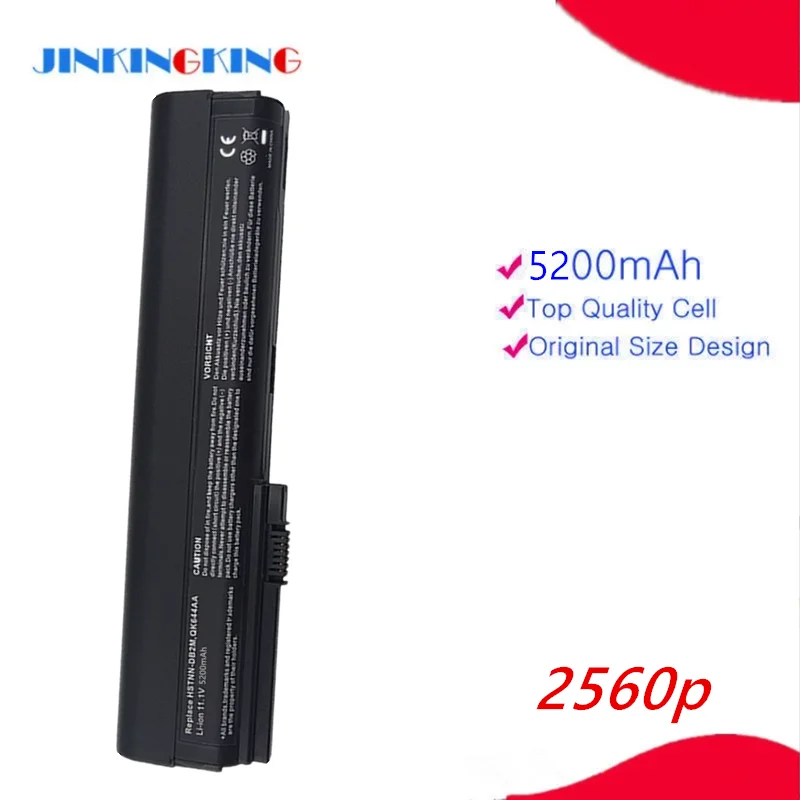 QK644AA QK645AA Аккумулятор для ноутбука HP EliteBook 2560p 2570p SX06 SX06XL SX09 HSTNN-DB2K HSTNN-C48C