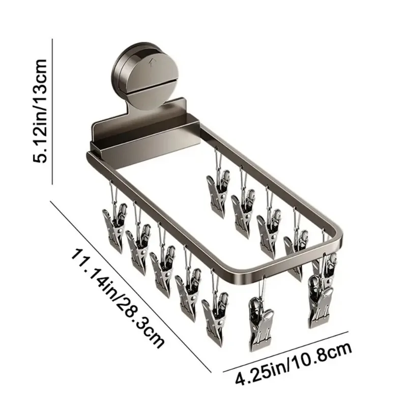 Компактная настенная сушилка для детской одежды компактная алюминиевая на