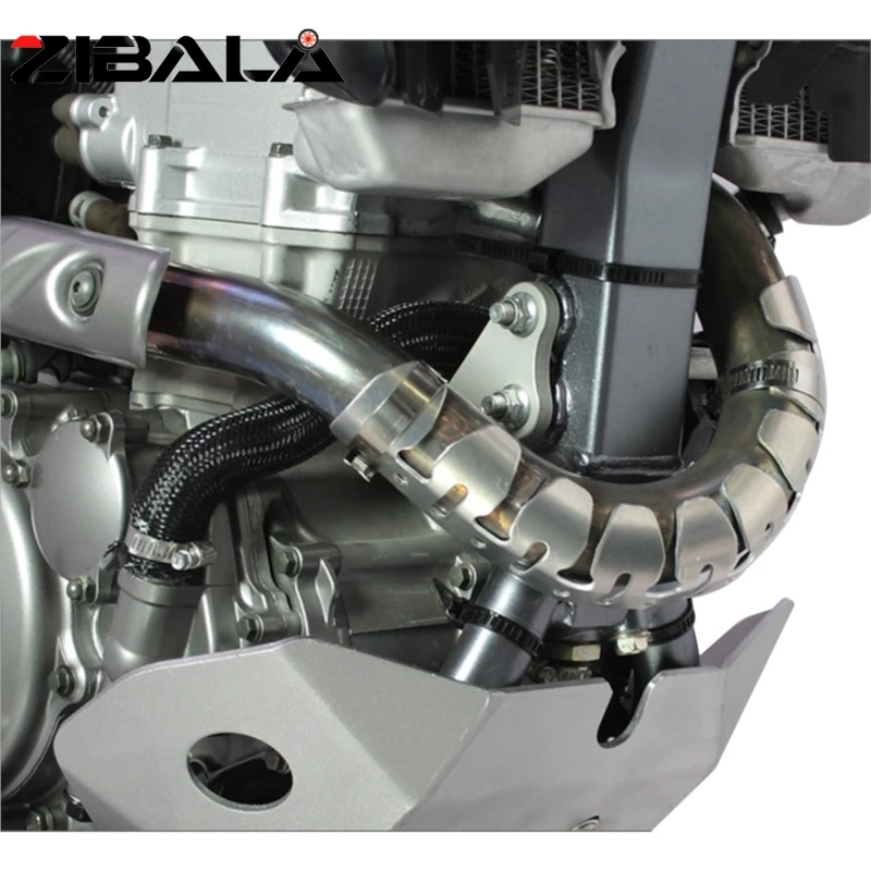 Для Kawasaki KX250 (KX250A) / KX450 (KX450J) KX250F MY13 4-тактная защита выхлопной трубы мотоцикла