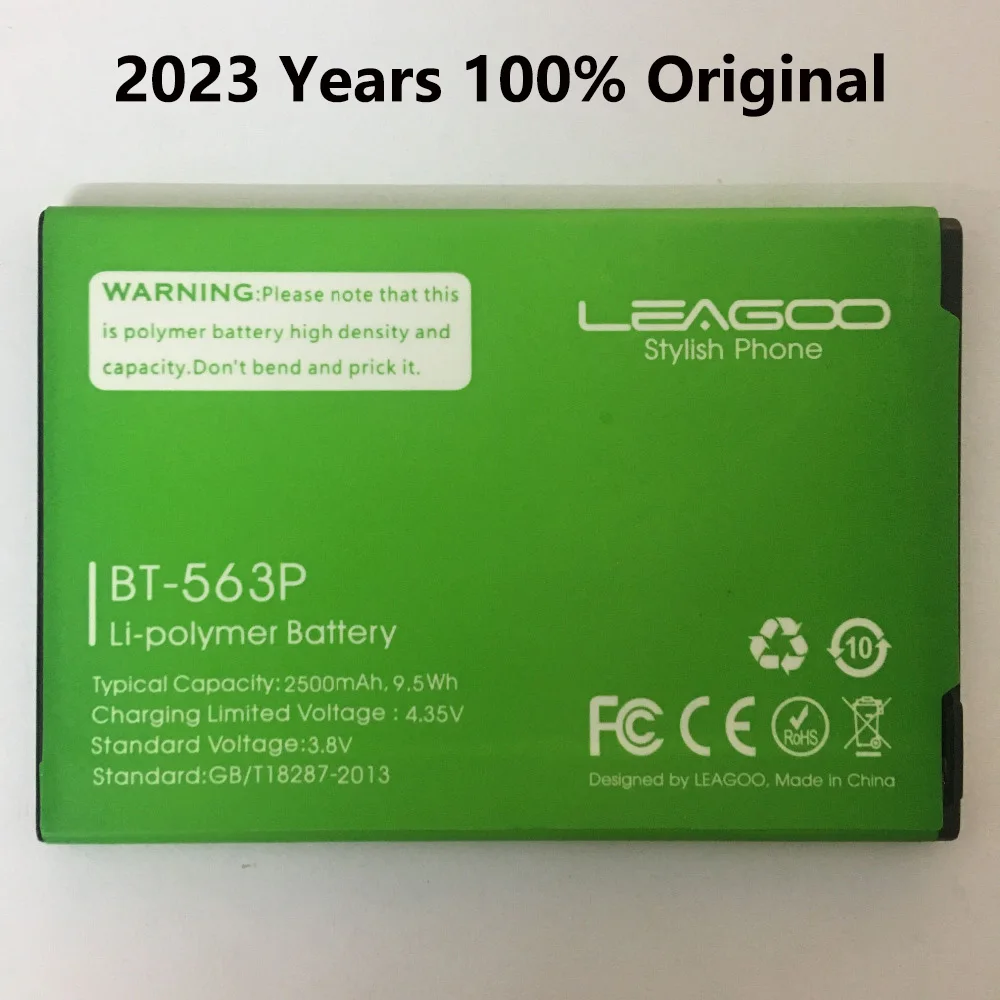 

Высококачественная оригинальная запасная батарея Leagoo M5 PLUS 2500 мАч для смартфона Leagoo M5 PLUS BT563P
