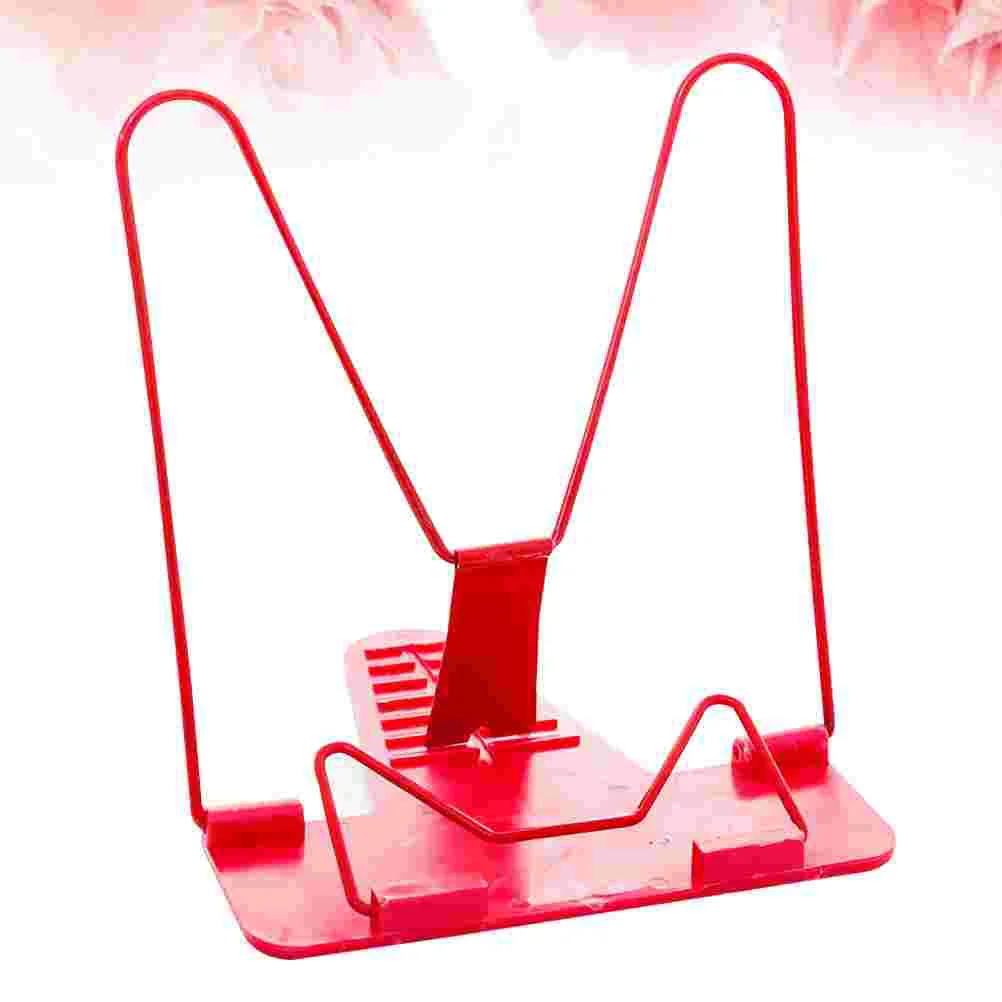 

2 PCS Recipe Reading Rack Student Adjustable Tablet Stand Car Holder Book Bracket