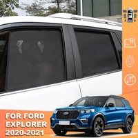 for ford explorer u625 2020 2021 2022 car sunshade magnetic front windshield frame curtain baby rear side window sun shade visor