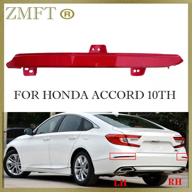 

Car Rear Bumper Reflector Light For Honda Accord 10th Generation 2018 2019 2020