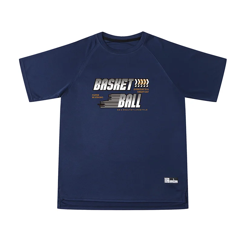 

Quick Dry Sport T Shirt Men's Short Sleeves Summer Casual Cotton Plus Asian Size Fitness Sport T Shirt Top Tees GYM Tshirts