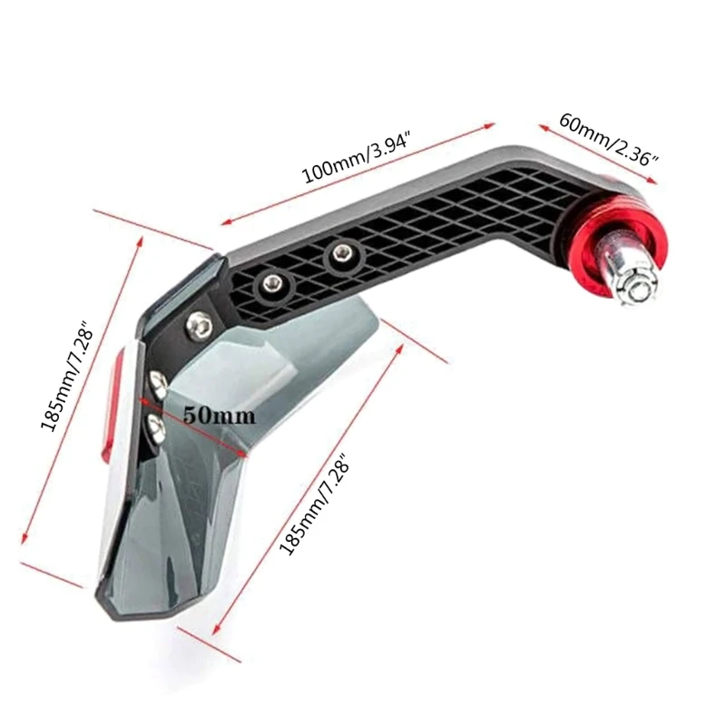 Q39F Стильные и функциональные дефлекторы ветра. Защита рук для мотоциклистов.