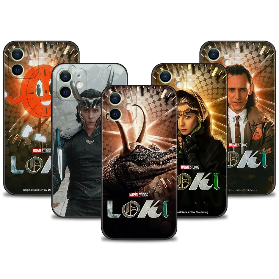 

Mobilephone Case for Apple iPhone 13 11 12 Pro Max XR X 8 7 6 6S Plus XS SE 13mini 12mini 5 5S Silicone Cover Loki Is Marvelous