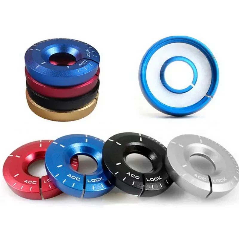 Автомобильный ключ зажигания кольцо Переключатель Наклейка для Volkswagen VW GOLF 4 5 6 7