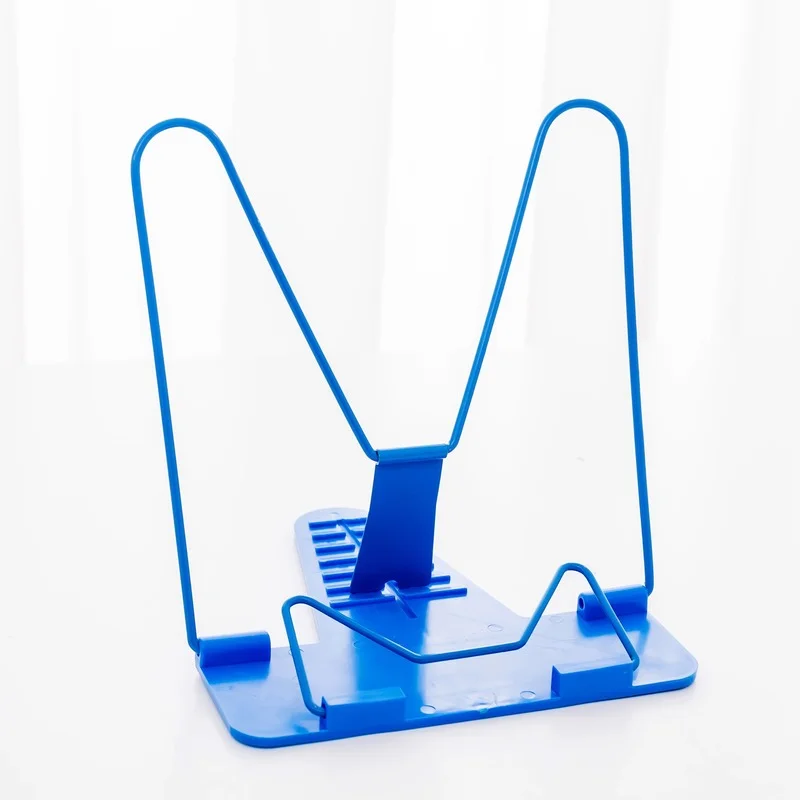 

1 Pcs Bookends Portable Foldable Adjustable Bookend Stand Reading Book Stand Document Holder Base Reading Book Holder