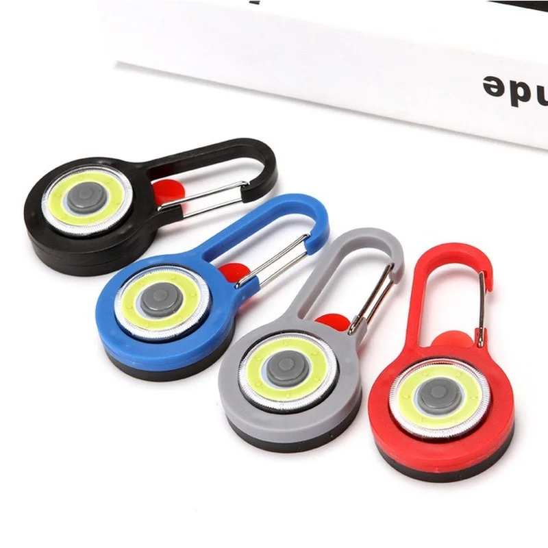 

Portable flashlight lamp key buckle lamp emergency camping tent lighting backpack lamp outdoor tool