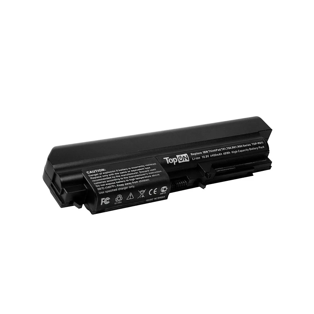 Аккумулятор TopON для Lenovo T400 10.8V (4400mAh)|Аккумуляторы ноутбуков| |