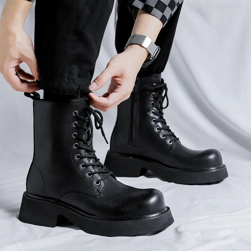 Роскошные брендовые Ботинки Челси высокого качества 2023 Кожаные Классические