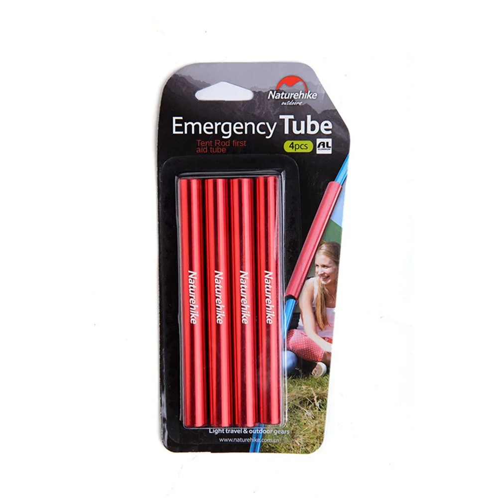 

Tent Pole Portable 6061 Alloy Repair Tube Durable Household Outdoor First Aid Pipe Tent Accessories Repair Pipe Lengthen 13cm