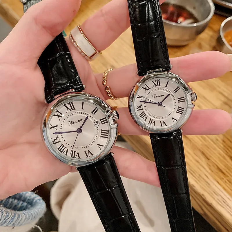 Elegant new in watch for women fashionable quartz wrist watches vintage watch gift free shipping