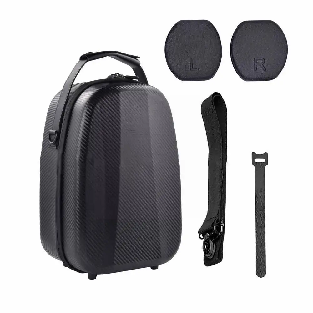 

Carbon Fiber Storage Bag Hard Travel Protect Box Storage Bag Carrying Cover Protective Case For PS VR2 Accessories P5D6