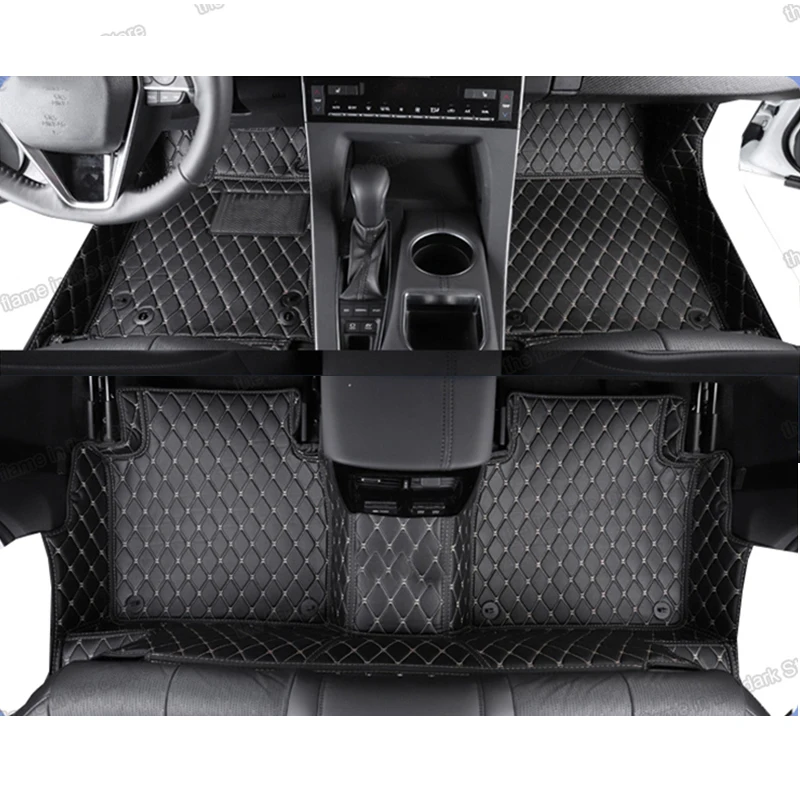 luxury leather car interior floor mat carpet cushion for toyota avalon 2019 2020 2021 2022 hybrid xx50 accessories sport cover