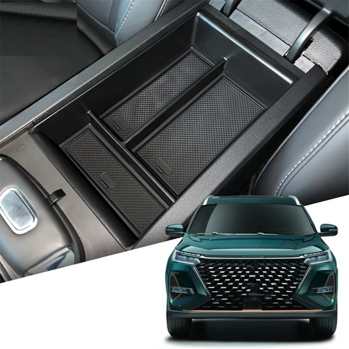 Органайзер для центральной консоли автомобиля Chery Tiggo 8 Pro Max 2022 2023 2024 подлокотник