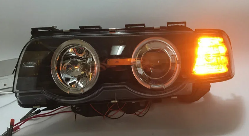 Светодиодная фара ангельские глазки с линзой для Bmw 7series E38 728il 730il 735il 740il 750il 1995-2001