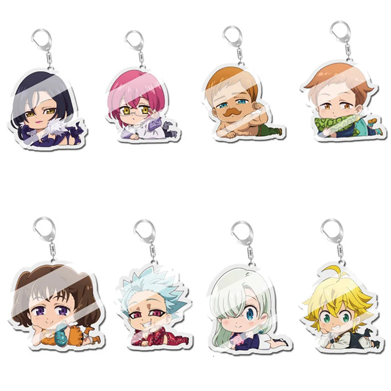 Японское аниме Семь смертных грехов брелок с подвеской ювелирные изделия Бан