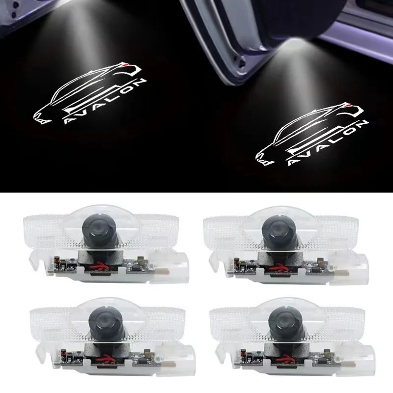 

2pcs Car Door Led Light For AVALON Car Style Logo Projector Lamp AVALON Welcome Light Auto Accessories for Toyota AVALON