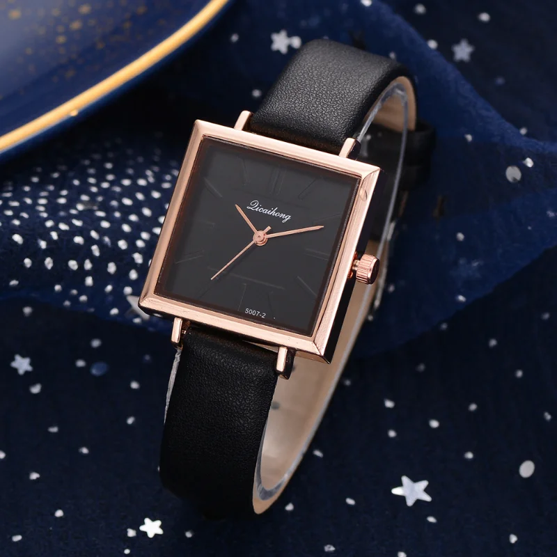

Reloj Mujer Luxury Rose Gold Elegant Women's Watch Fashion Casual Leather Quartz Wrist Watches Ladies Watches for Women