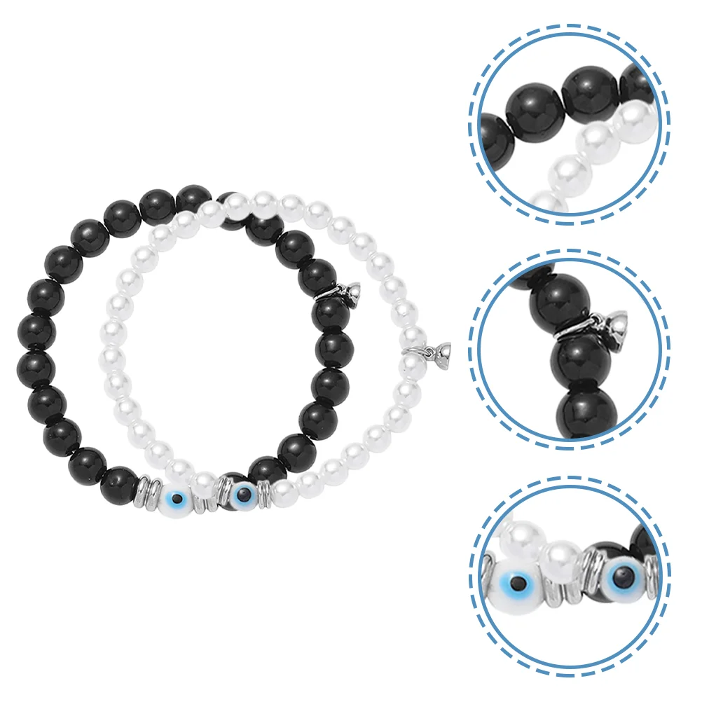 

Bracelet Matching Magnetic Wrist Couples Bangle Couple Bracelets Charmslover Magnet Beads Jewelries Gift Dayvalentine Chain