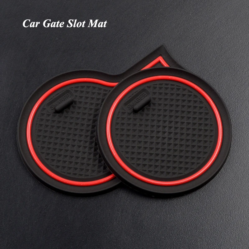 

Anti-Slip Gate Slot Mat Rubber Coaster For Chevrolet Camaro 2012 - 2016 Non-Slip Mats Door Groove Pad Car Interior Accessories