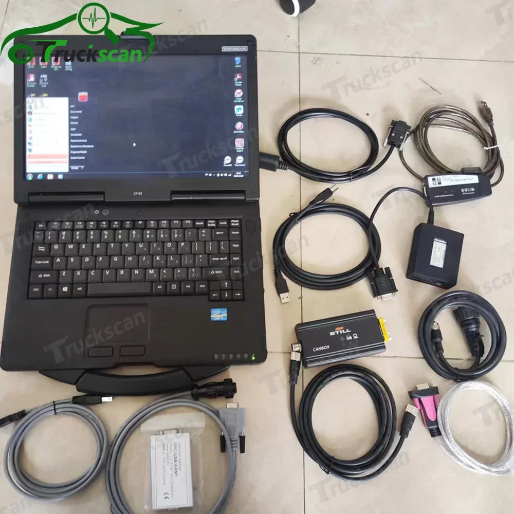 Диагностический инструмент для вилочного погрузчика Still CANBOX Jungheinrich Judit Incado Toyota BT