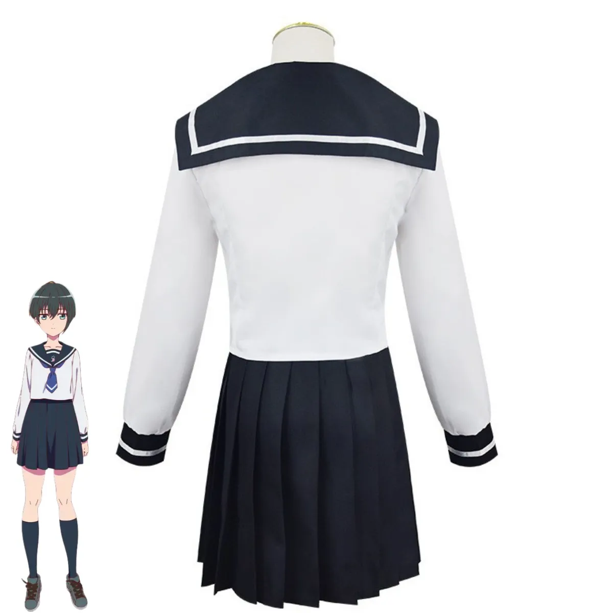 Новинка 2024 аниме Narenare -Cheer для вас!-костюм косплея мисоры канаты японская форма JK