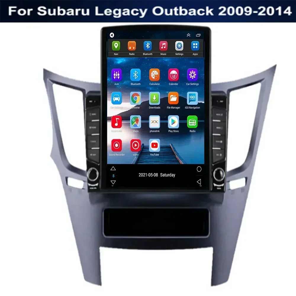 Автомобильное радио Android 13 для Subaru Outback Impreza Legacy 2009-2014 автомобильное мультимедиа с