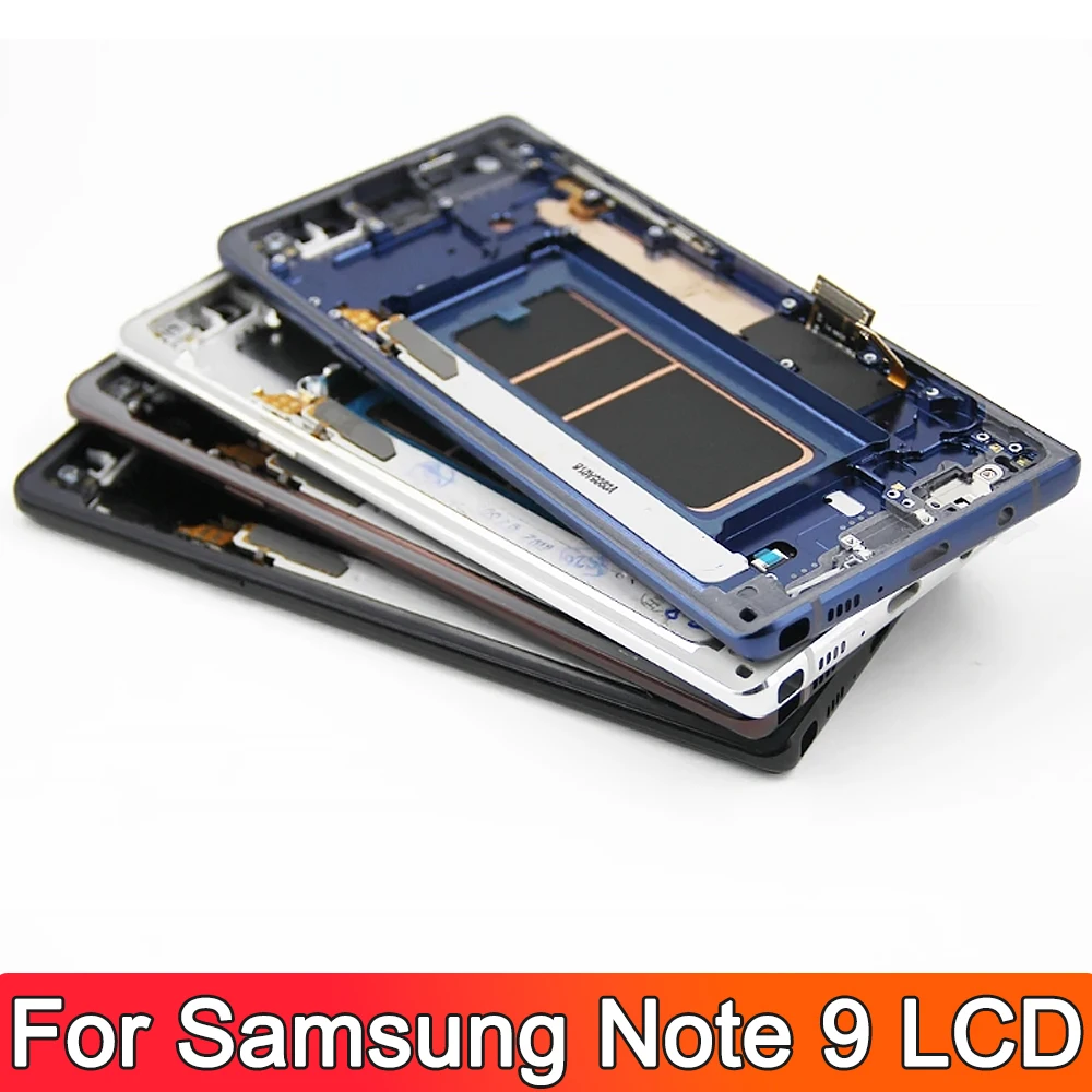 ЖК-дисплей AMOLED с сенсорным экраном и дигитайзером в сборе для Samsung Note 9 SM-N960F N9600