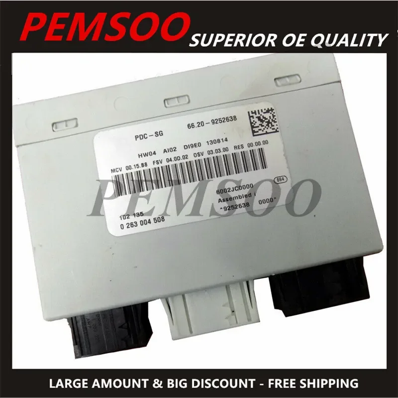 

1 шт. 9252638 Модуль блока управления PDC Переднее и заднее расстояние парковки 66209252638 Для BMW E90 E92 E93 2006-2013 гг.