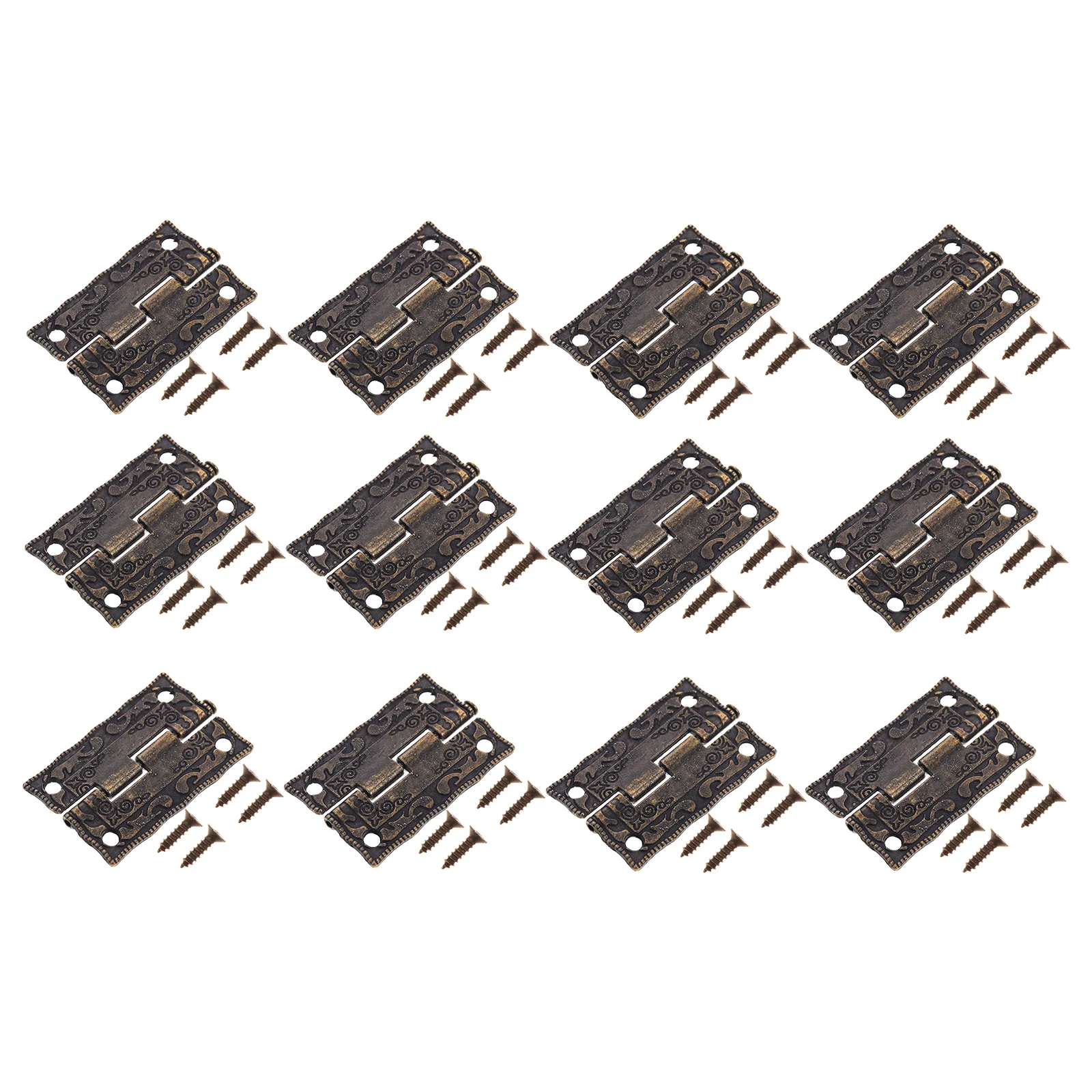 

Hinges Box Hinge Jewelrywooden Small Mini Door Cabinet Retro Boxes Gifts Suitcase Metal Butt Tinyhaspvintage Cases Brass