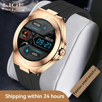 2022 lige smart watch men women lady fitness tracker sport smartwatch sleep heart rate monitor waterproof watch for ios android