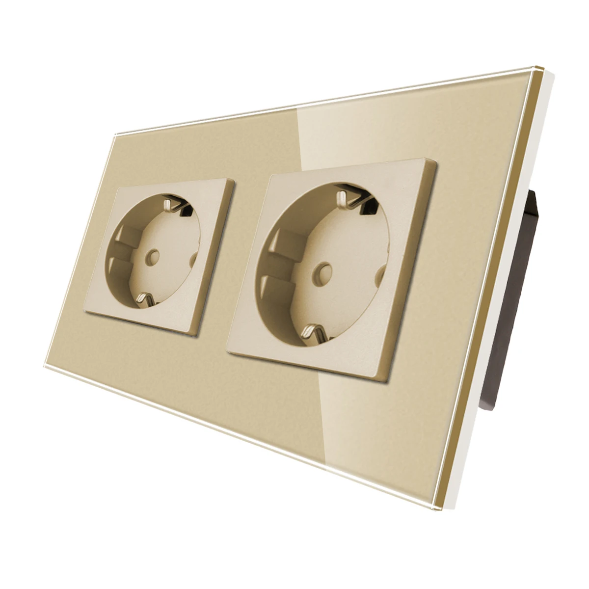 

Bingoelec Розетки 16A, хрустальная панель, белые