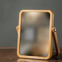 aesthetic mirror geometric tray hanger bulk handheld compact mirror shower small desk wood wand decoratie home decoration gift