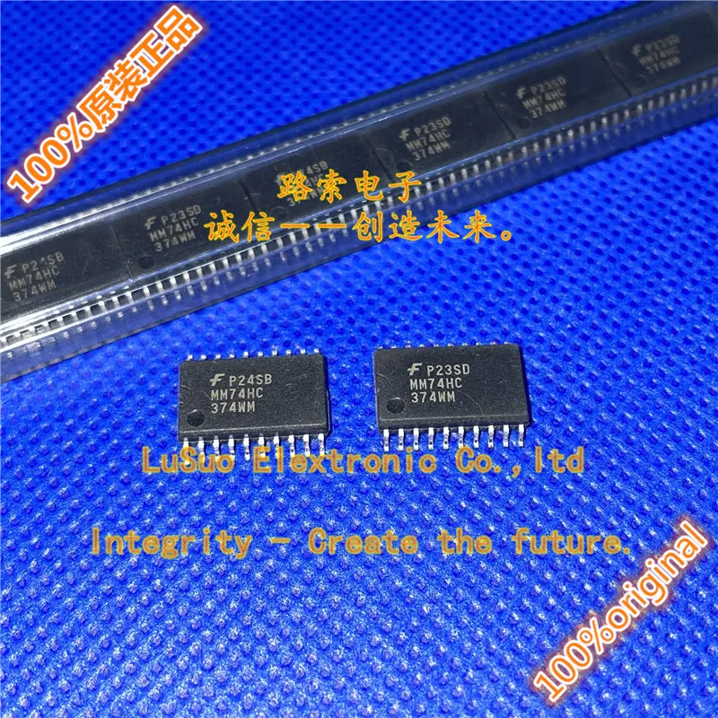 

50pcs original new MM74HC374WM MM74HC374W SOP-20 Trigger Mode Comparator