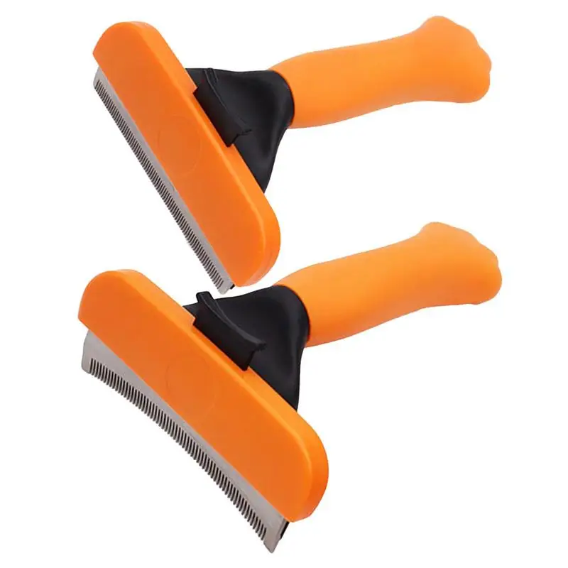 

Щетка для вычесывания шерсти домашних животных, не скользящая, для груминга собак и кошек