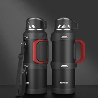 316 stainless steel insulated thermos bottle 2l 3l outdoor travel coffee mugs thermal vaccum water bottle thermal mug