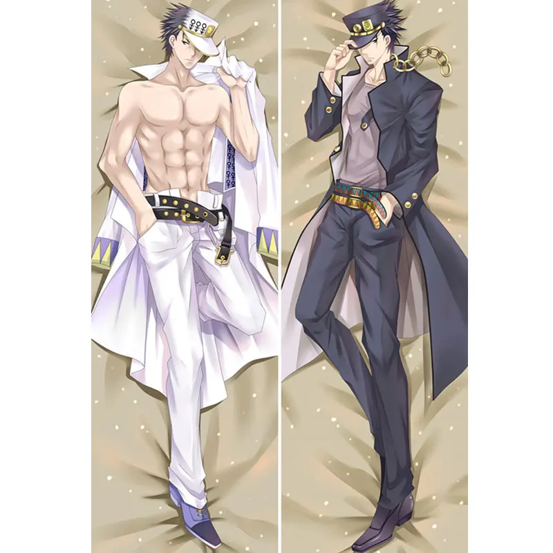 

60x180cm Anime JoJo's Bizarre Adventure Jonathan Joestar Brando Dakimakura Case Two-sided 3D Print Bed Hugging Body Pillow Cover