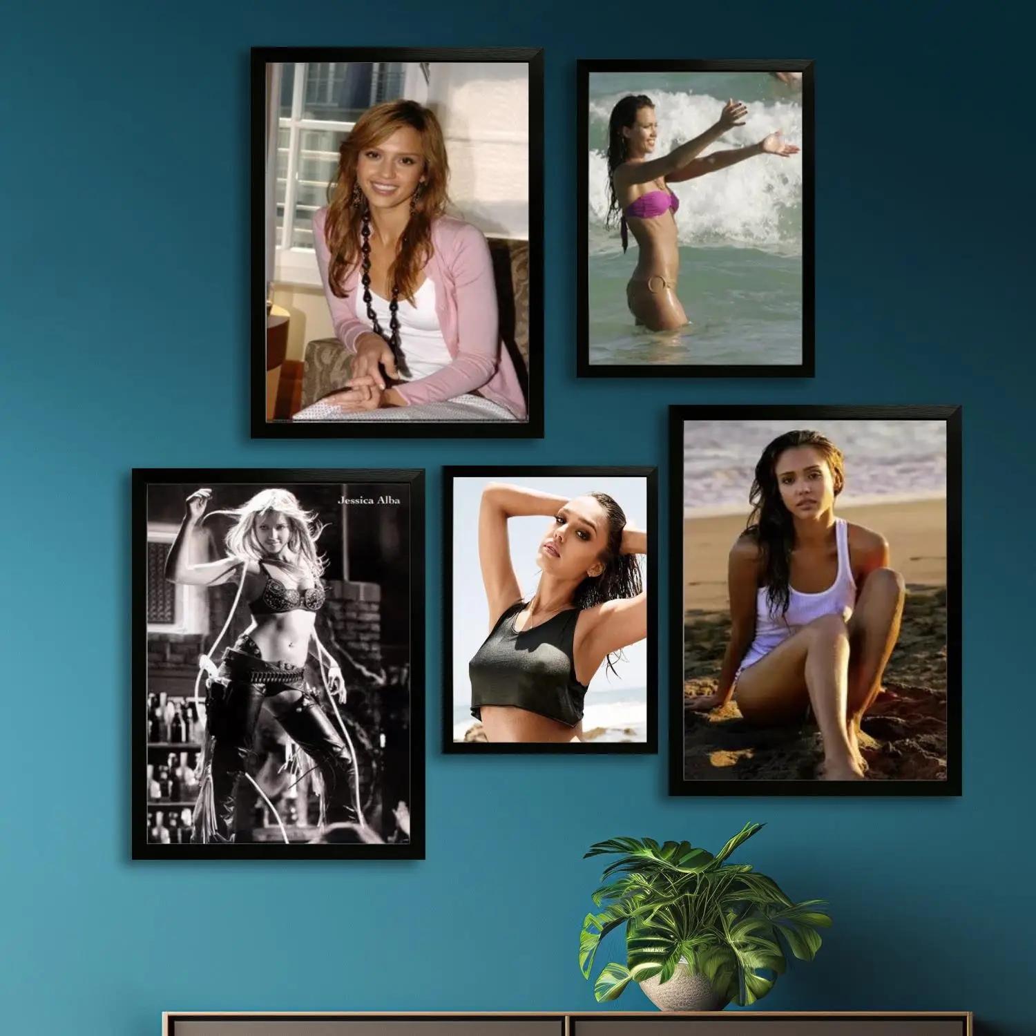 Jessica alba холст художественный постер настенное искусство картина с принтом