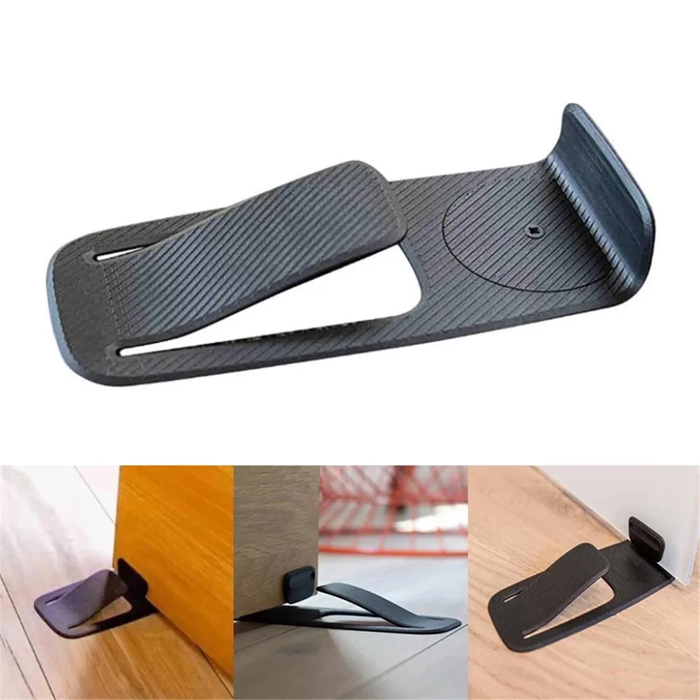 

Lintolyard Multi-function Door Stopper Safety Protector Creative Door Open Wedge Shaped Holder Safe Floor Door Stop