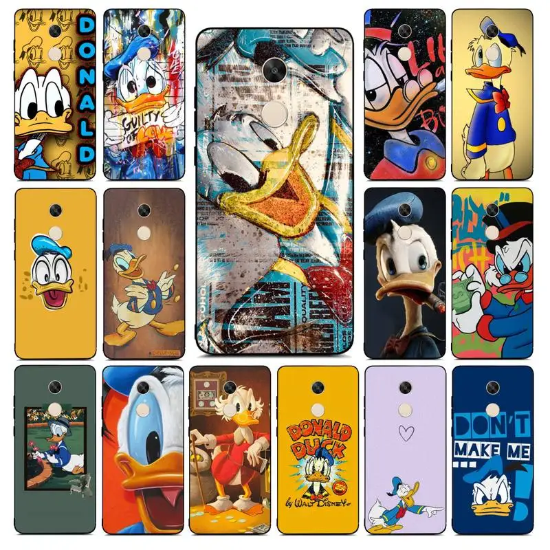 

Disney Donald Duck Phone Case for Redmi Note 8 7 9 4 6 pro max T X 5A 3 10 lite pro