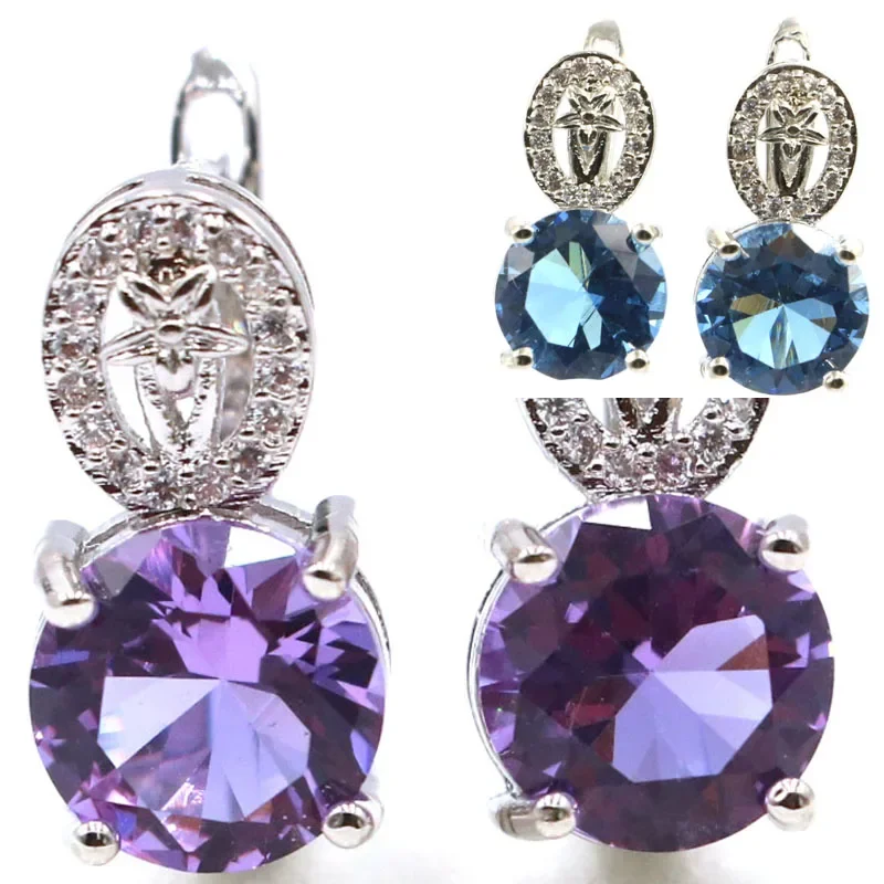 Купите 3 получите 1 бесплатно 4 г серьги из ПОЛЬТНОГО СТЕРЛИНГского серебра 925