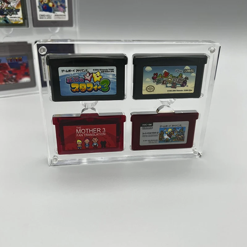 

Аксессуары для игровой кассеты для GAMEBOY прозрачная акриловая защита дисплея