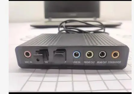 

Special USB sound card for electroacoustic testing