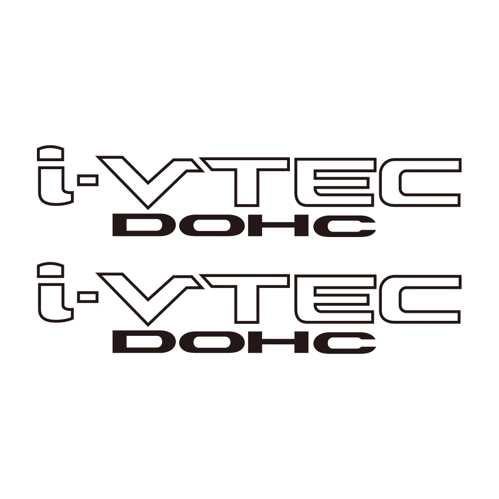 I-VTEC DOHC эмблема логотип виниловые наклейки, декор боковой двери автомобиля виниловые водонепроницаемые гоночные наклейки для Honda CIVIC (art.: 3920d3eb2fcdf) - 3920d3eb2fcdf