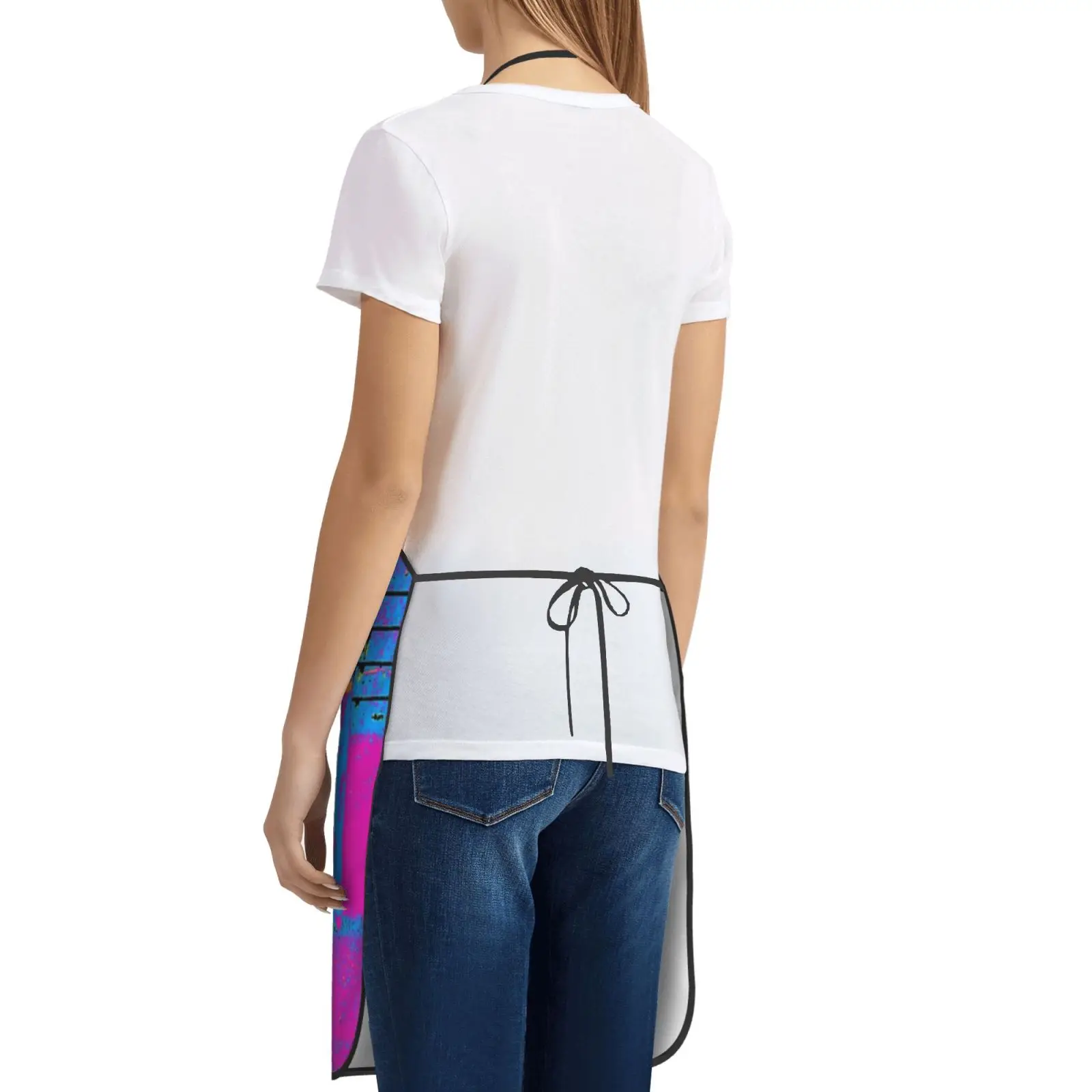 Фартук для парикмахера Pro Barrel Racer - Rodeo Cowgirl Для Гриля женский костюм шеф-повара kitche