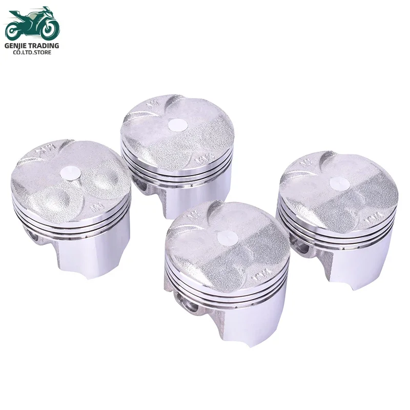 55 мм ~ 56 STD + 100 1 0 4 комплекта мотоциклетных колец для Honda CB400 Super CB 400 Sport CBR400 NC23 NC29 VFR400