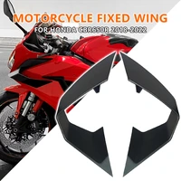 motorcycle accessories for honda cbr650r cbr650 r 2018 2019 2020 2022 motorcycle retrofit aerodynamic side wing spoiler fairing