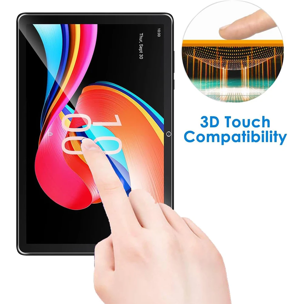 Фото 2 шт. для TCL Tab 10L Gen 2, защитная пленка из закаленного стекла 10,1 дюйма, 9H, планшет HD, защитная пленка от царапин №5